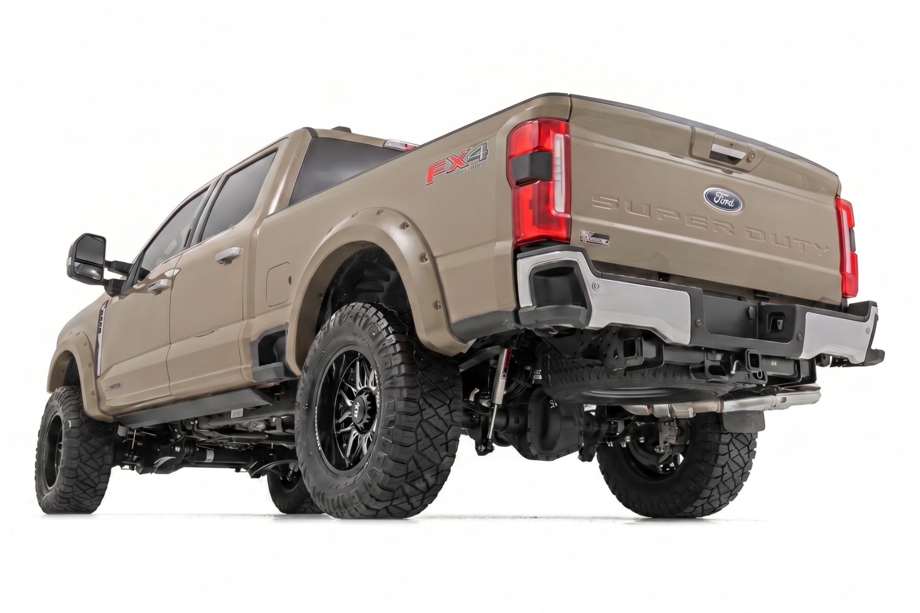 Pocket Fender Flares | D1 Stone Gray | Ford F-250/F-350 Super Duty (23-26)