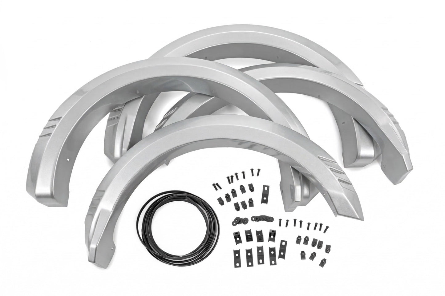SF1 Fender Flares | JS Iconic Silver | Ford F-150 2WD/4WD (2021-2026)