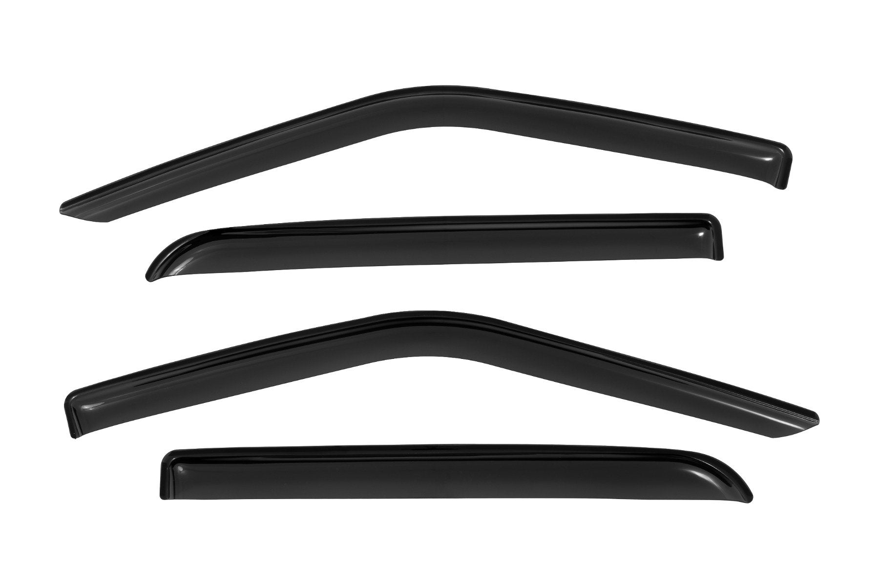 Side Window Deflectors | Tape On Rain Guard | Ford F-150 (17-24) F-250 (15-24)