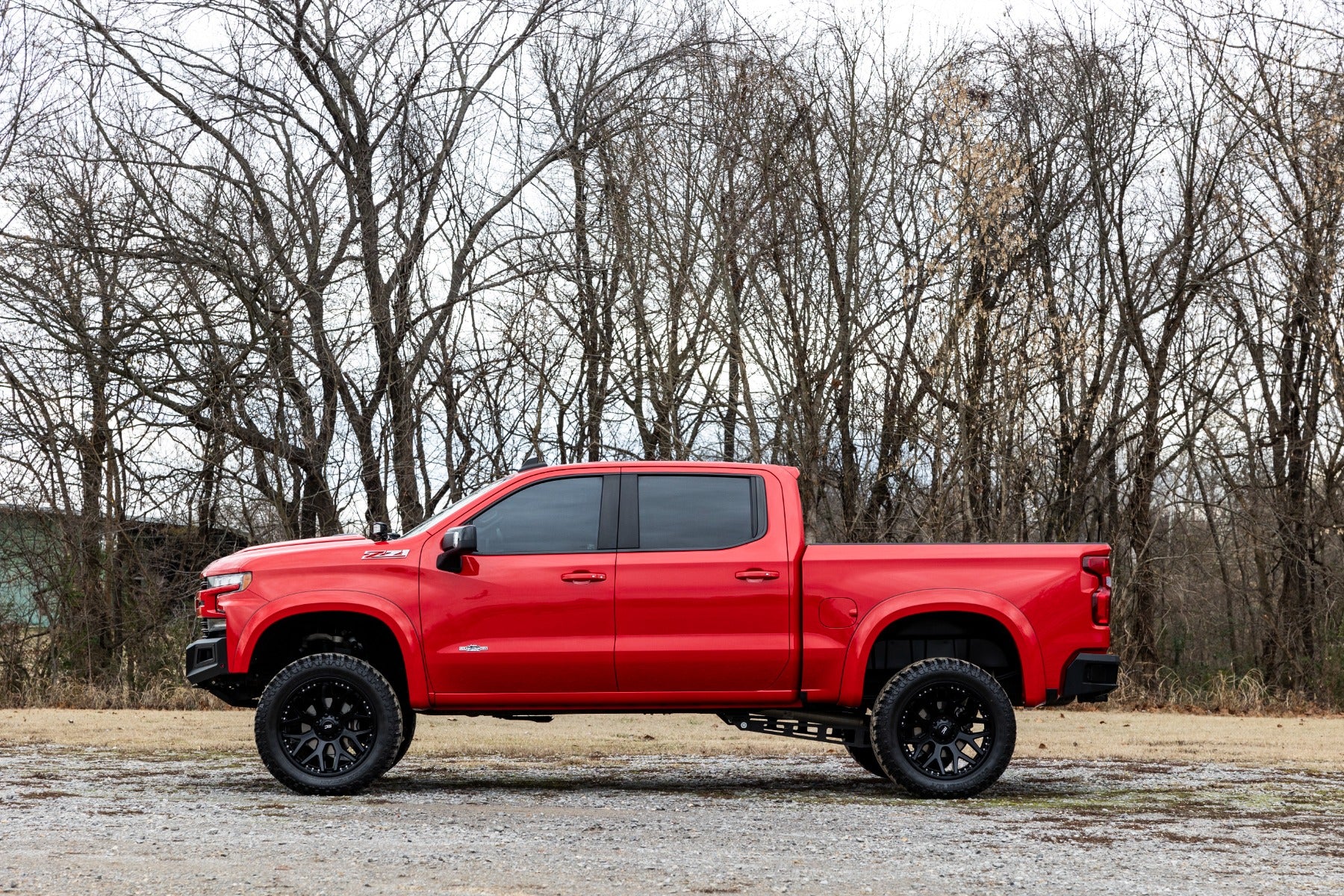 Sport Fender Flares | GA0 Northsky Blue | Chevy Silverado 1500 2WD/4WD (19-26)