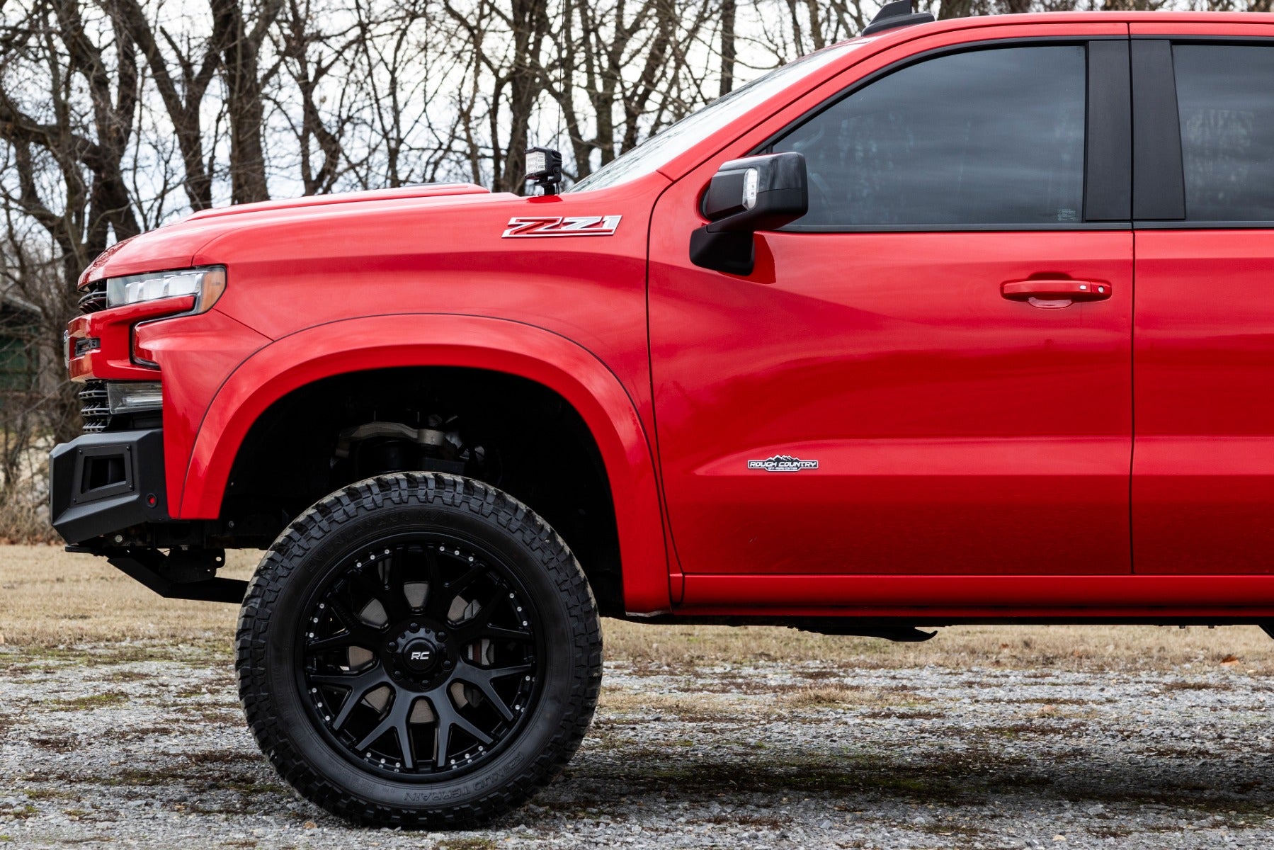 Sport Fender Flares | GA0 Northsky Blue | Chevy Silverado 1500 2WD/4WD (19-26)