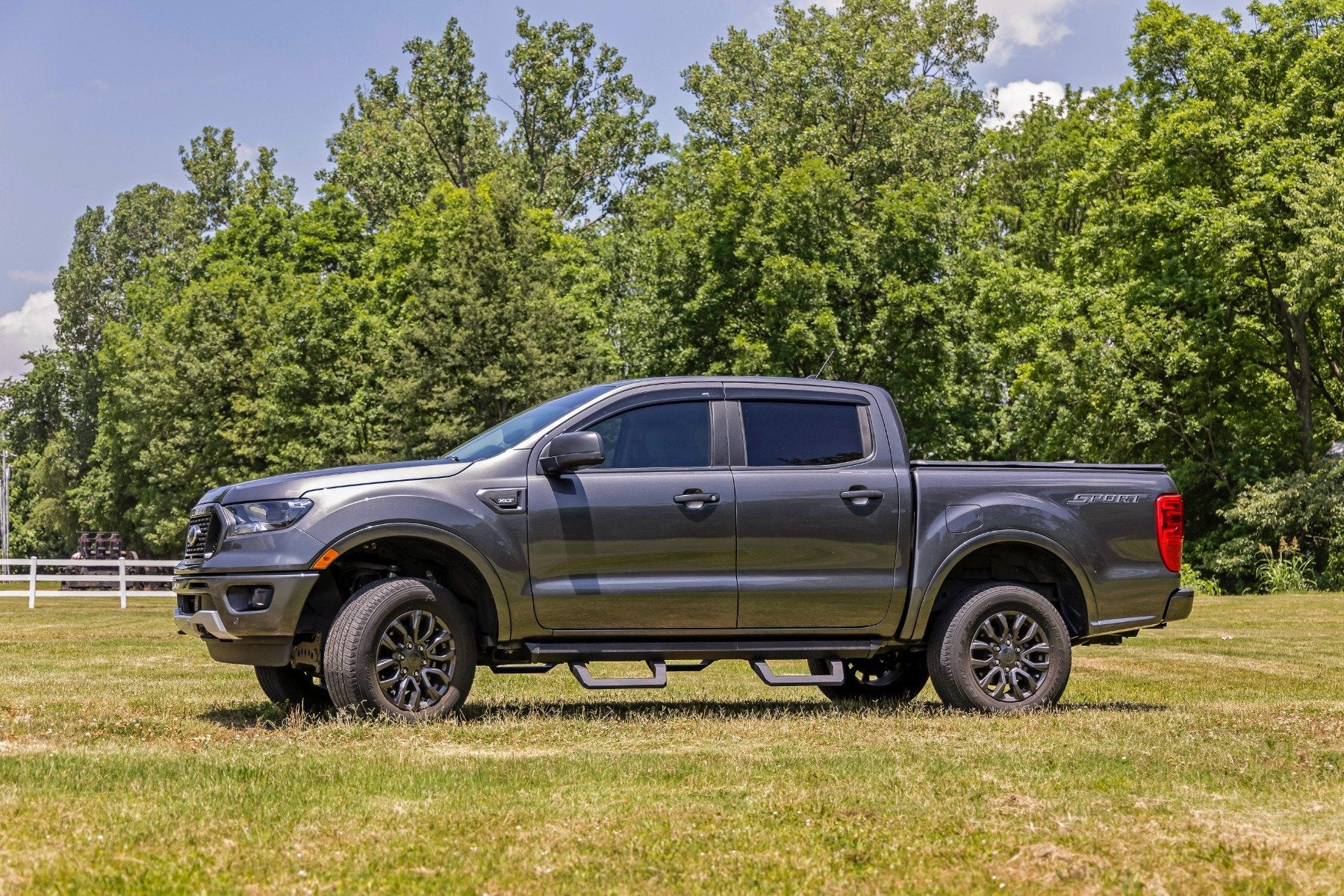 SR2 Adjustable Aluminum Steps | Ford Ranger 2WD/4WD (2019-2024)