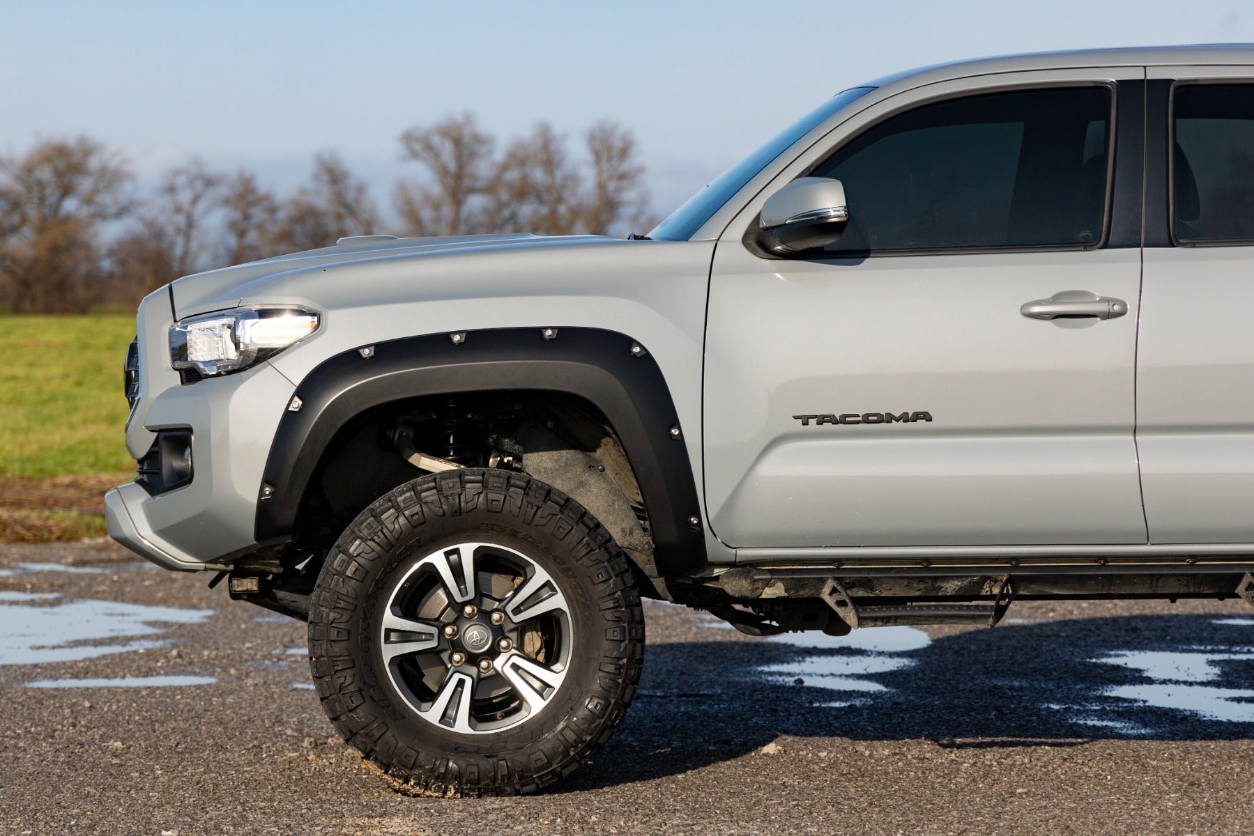 Pocket Fender Flares | 588 Electric Lime | Toyota Tacoma 2WD/4WD (2016-2023)