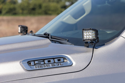 LED Light Kit | Ditch Mount | 2" Spectrum Pair | Spot | Ram 1500 (19-26)