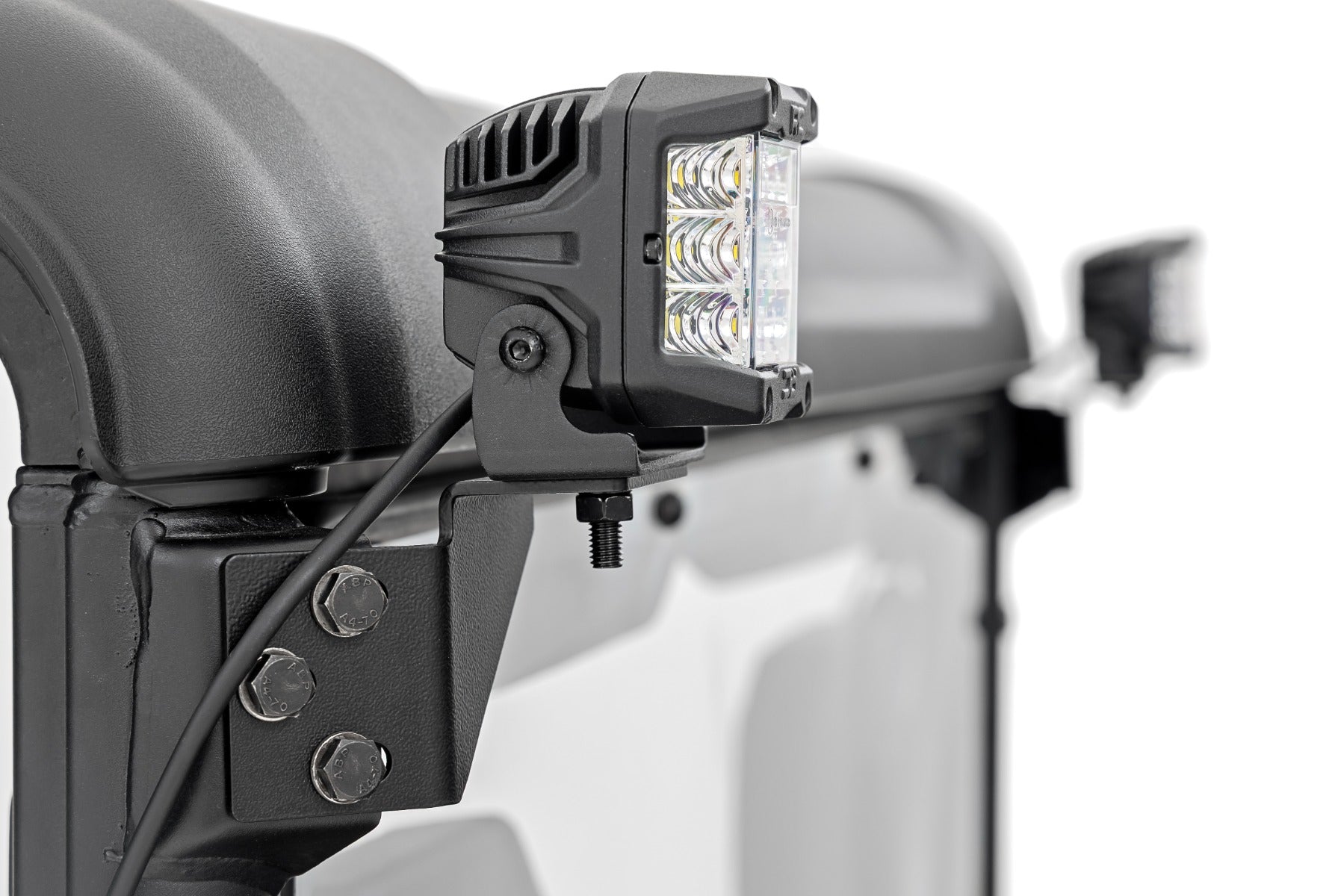 LED Light Kit | Rear Mount | 2" Black Pair | CFMOTO UFORCE U10 Pro 