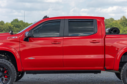 Side Window Deflectors | In Channel Rain Guard | Chevy/GMC 1500/2500HD/3500HD (19-26)