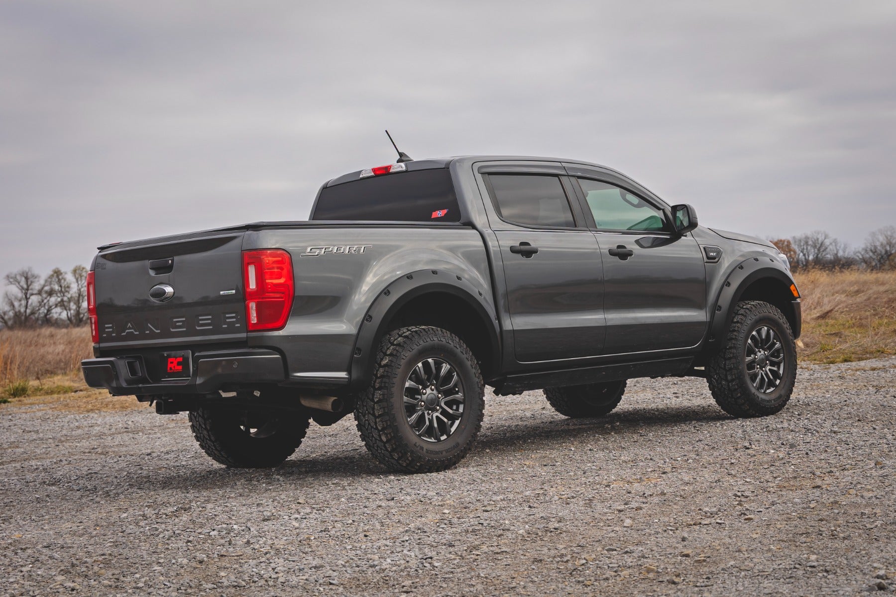 Pocket Fender Flares | G1 Black | 5' Bed | Ford Ranger 2WD/4WD (2019-2023)