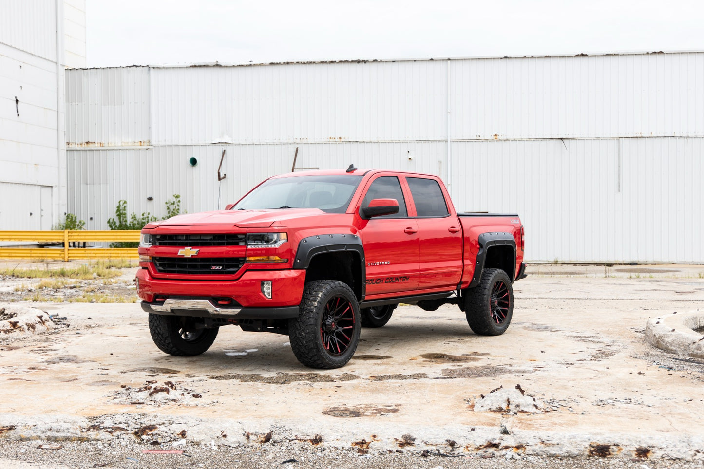 Defender Fender Flares | 5'9" Bed  | G9K Satin Steel | Chevy Silverado 1500 (14-18 & Classic)