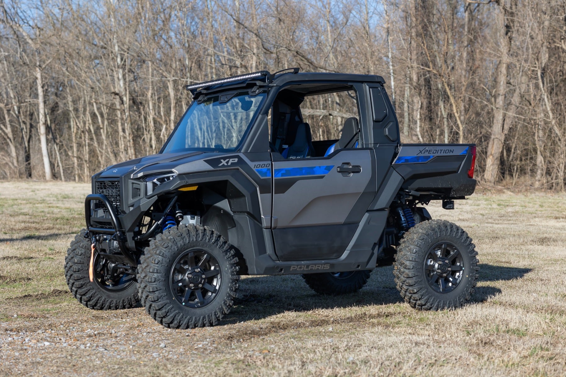 50" Single Row Light Mount | Front | Black Series | Polaris XPEDITION ADV 5 