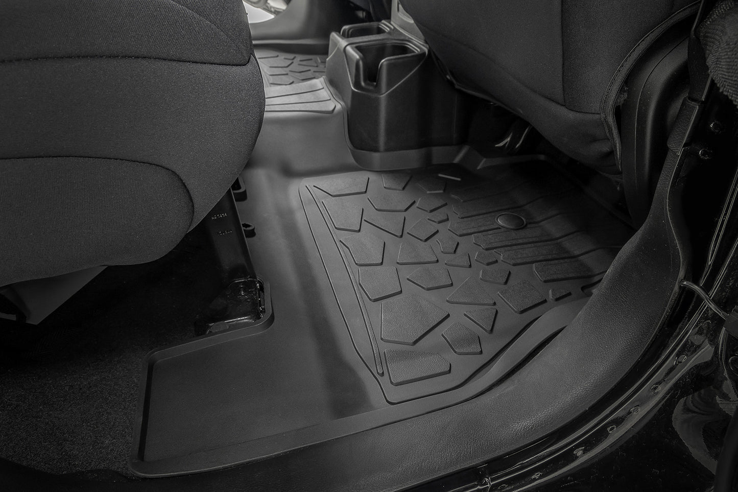 Flex Fit Floor Mats | FR & RR | 4 Door | Jeep Wrangler Unlimited 4WD (18-26)