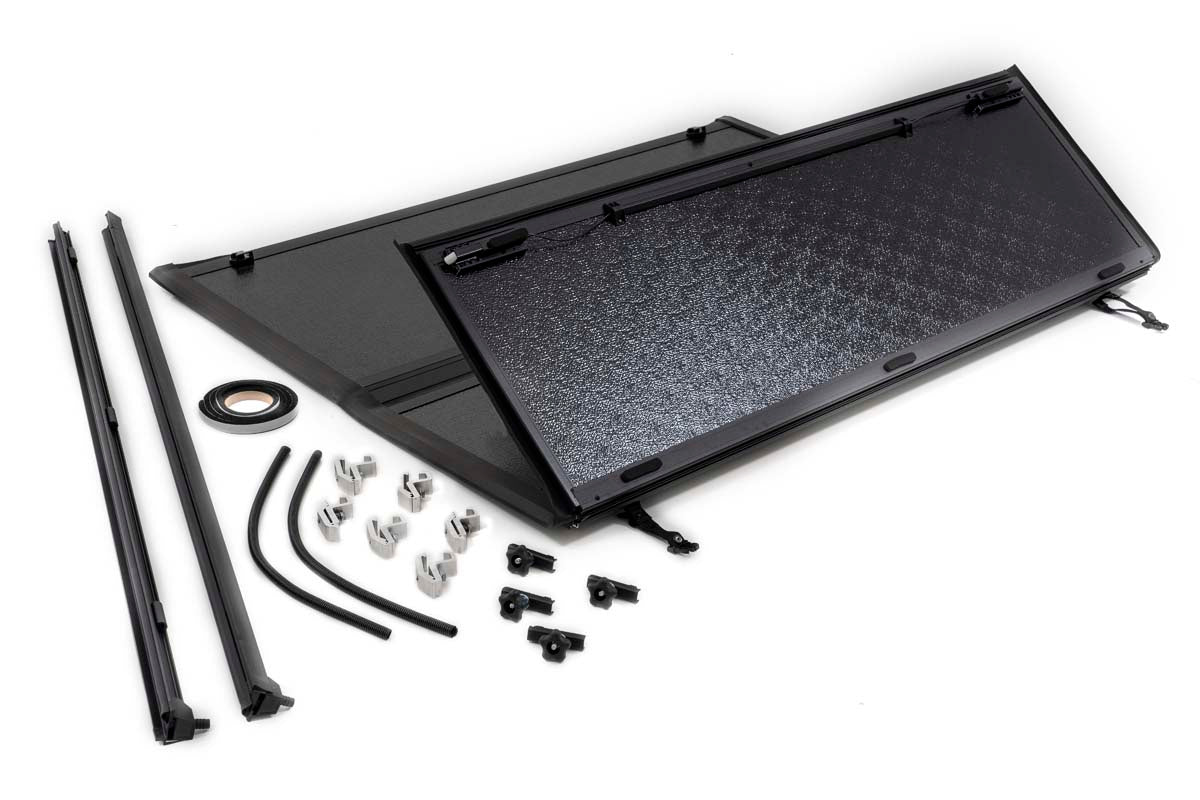 Hard Low Profile Bed Cover | 5'9" Bed | Rail Caps | Chevy/GMC 1500 (07-13)