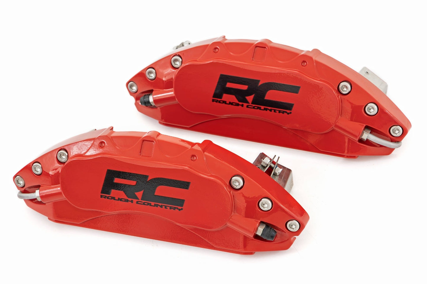 Caliper Covers | Rear | Red | Chevy/GMC Sierra 1500 (19-26)/Silverado 1500 (19-26) 