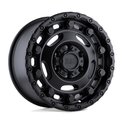 BRGCR 16X8 6X5.5 M-BLK 35MM
