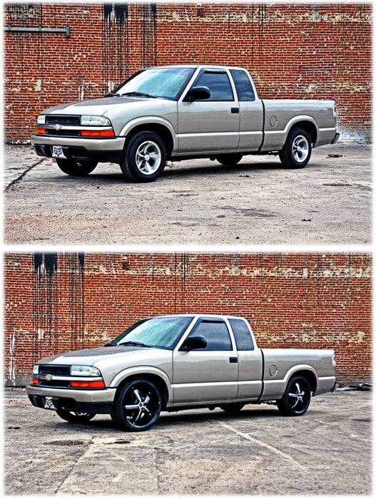 Lowering Kit | 2 Inch FR | 2.5 Inch RR | Chevy/GMC Blazer/S10 Truck/S15 Jimmy (82-03)