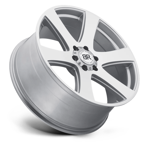 BRHAK 22X9.5 6X5.5 SLVR-MCH 25MM