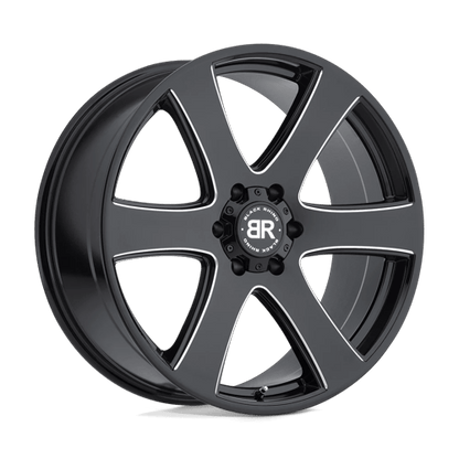 BRHAK 20X8.5 6X5.5 G-BLK-MILL 15MM