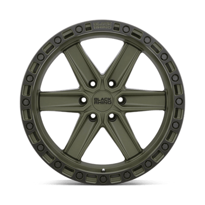 BRHDS 18X9 6X5.5 OD-GRN-BLK-LP 12MM