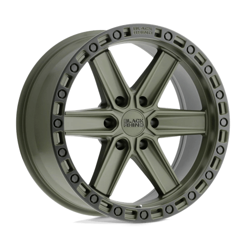 BRHDS 17X9 6X5.5 OD-GRN-BLK-LP -12MM