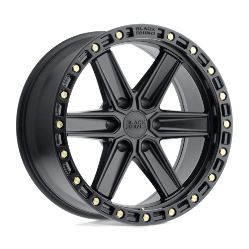 BRHDS 18X9 6X5.5 B-BLK-BRASSBLT -12MM