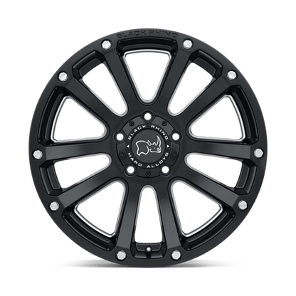 BRHLD 17X9.5 5X5.5 M-BLK-MILL 0MM