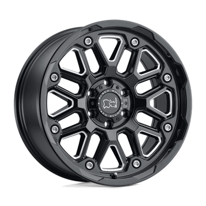 BRHSR 20X9.5 6X5.5 G-BLK-MILL -18MM