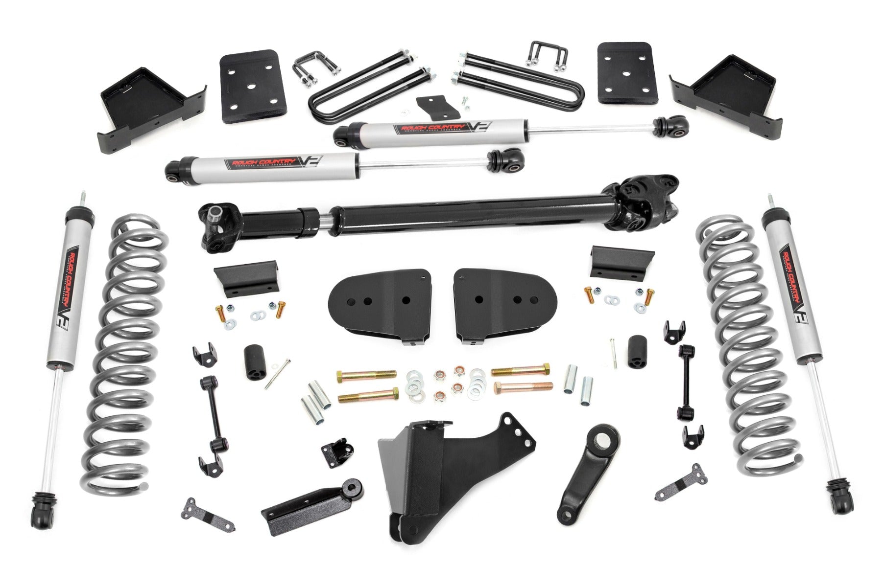 6 Inch Lift Kit | No OVLDS | D/S | V2 | Ford F-250/F-350 Super Duty (23-26)
