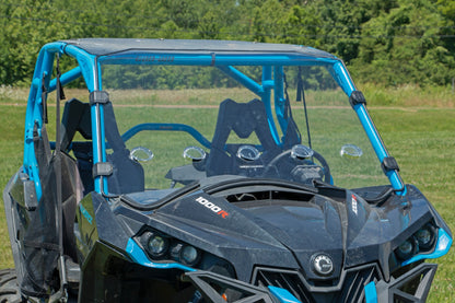 Vented Full Windshield | Scratch Resistant | Can-Am Maverick/Maverick Max/Maverick Turbo