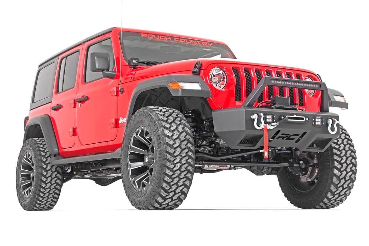 3.5 Inch Lift Kit | Adj Lower | FR D/S | M1 | Jeep Wrangler Unlimited (18-23)