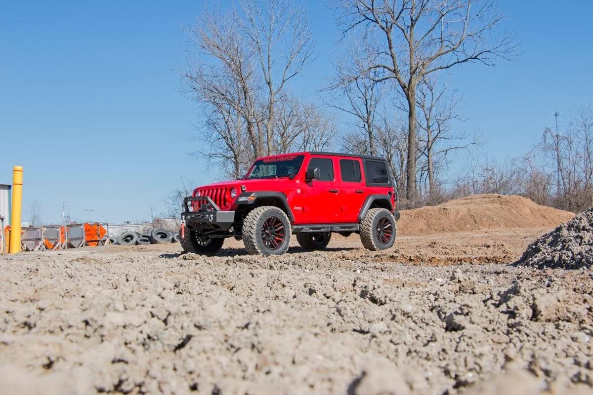 3.5 Inch Lift Kit | Adj Lower | FR D/S | M1R | Jeep Wrangler Unlimited Rubicon (18-23)