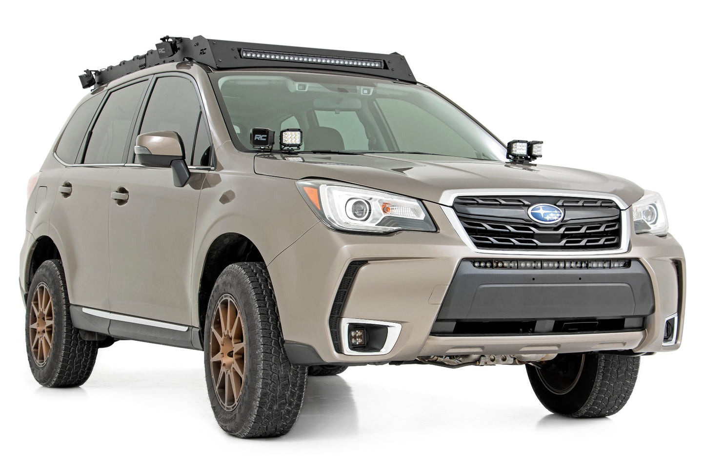 LED Light Kit | Ditch Mount | 3" OSRAM | Wide | Subaru Forester (14-18)