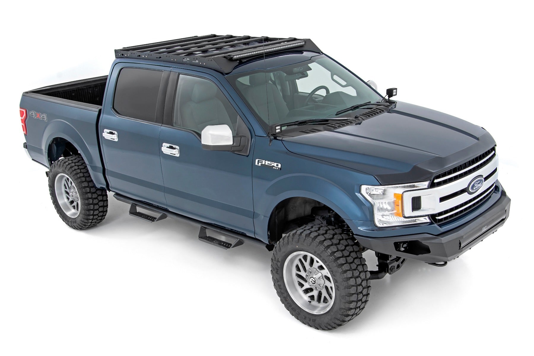 LED Light Kit | Ditch Mount | 2" Black Pair | Spot | Ford F-150 (15-24)/F-150 Lightning (22-24) 