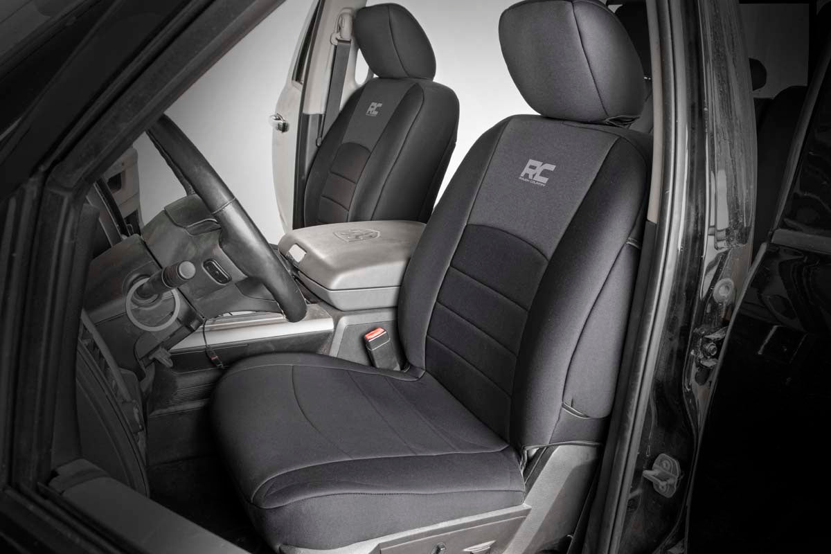 Seat Covers | FR Bucket RR w/Arm Rest | Ram 1500 (09-18)/2500 (10-18)/3500 (10-18) 