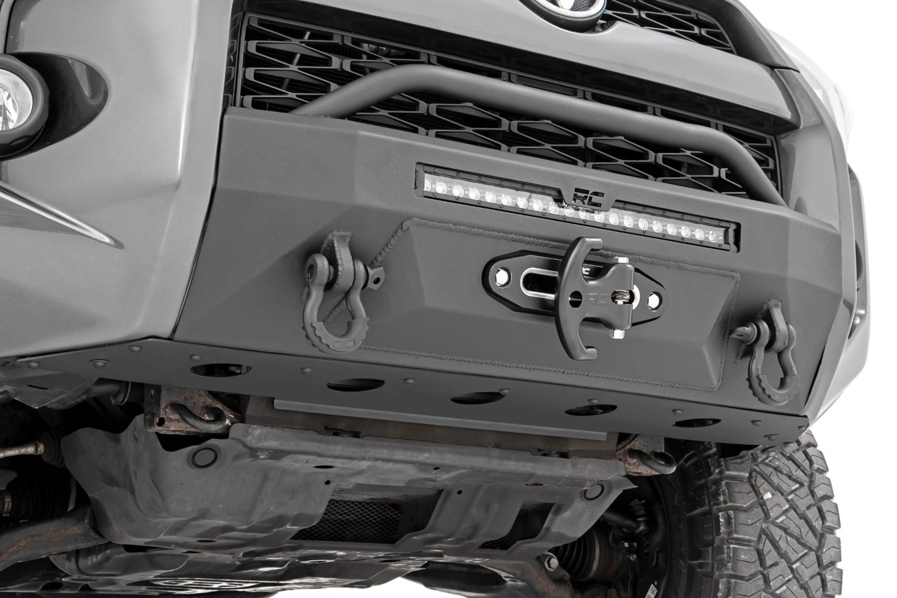 Front Bumper | Hybrid | 20" Blk DRL | Toyota 4Runner 2WD/4WD (2014-2024)