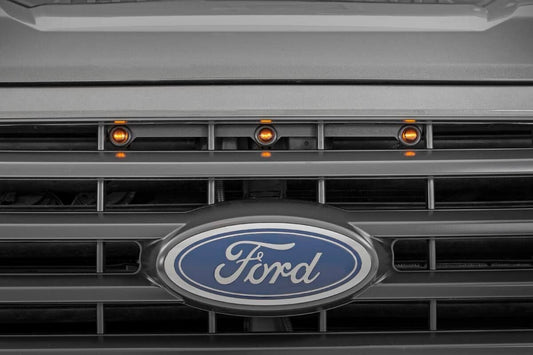 LED Light Kit | OEM Grill Mount | Amber Marker | Ford F-150 2WD/4WD (15-17)