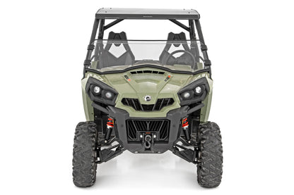 Half Windshield | Scratch Resistant | Can-Am Commander 1000