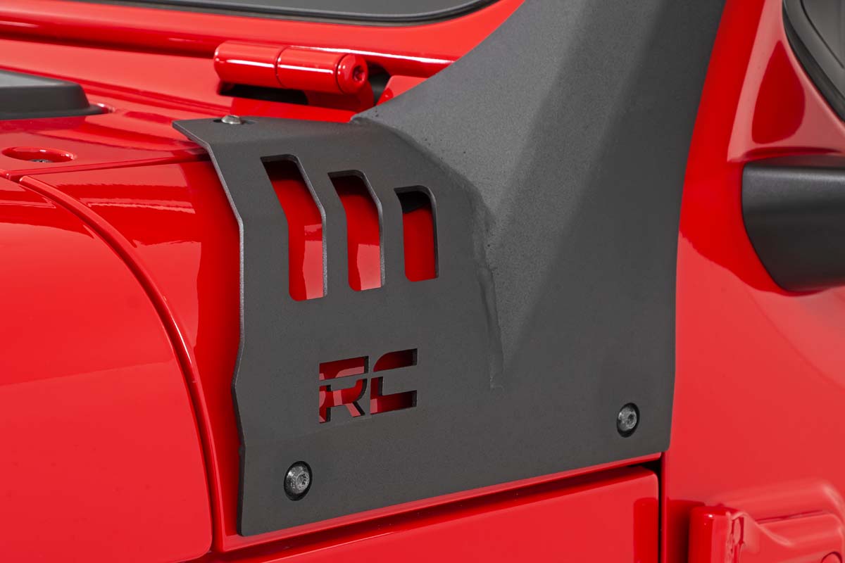 LED Light Kit | Windshield | 50" BLK Dual Row | WHT DRL | Jeep Gladiator JT/Wrangler JL (18-24)