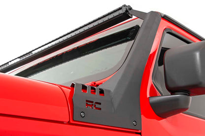 LED Light Kit | Windshield | 50" BLK Dual Row | Amber DRL | Jeep Gladiator JT/Wrangler JL (18-24)