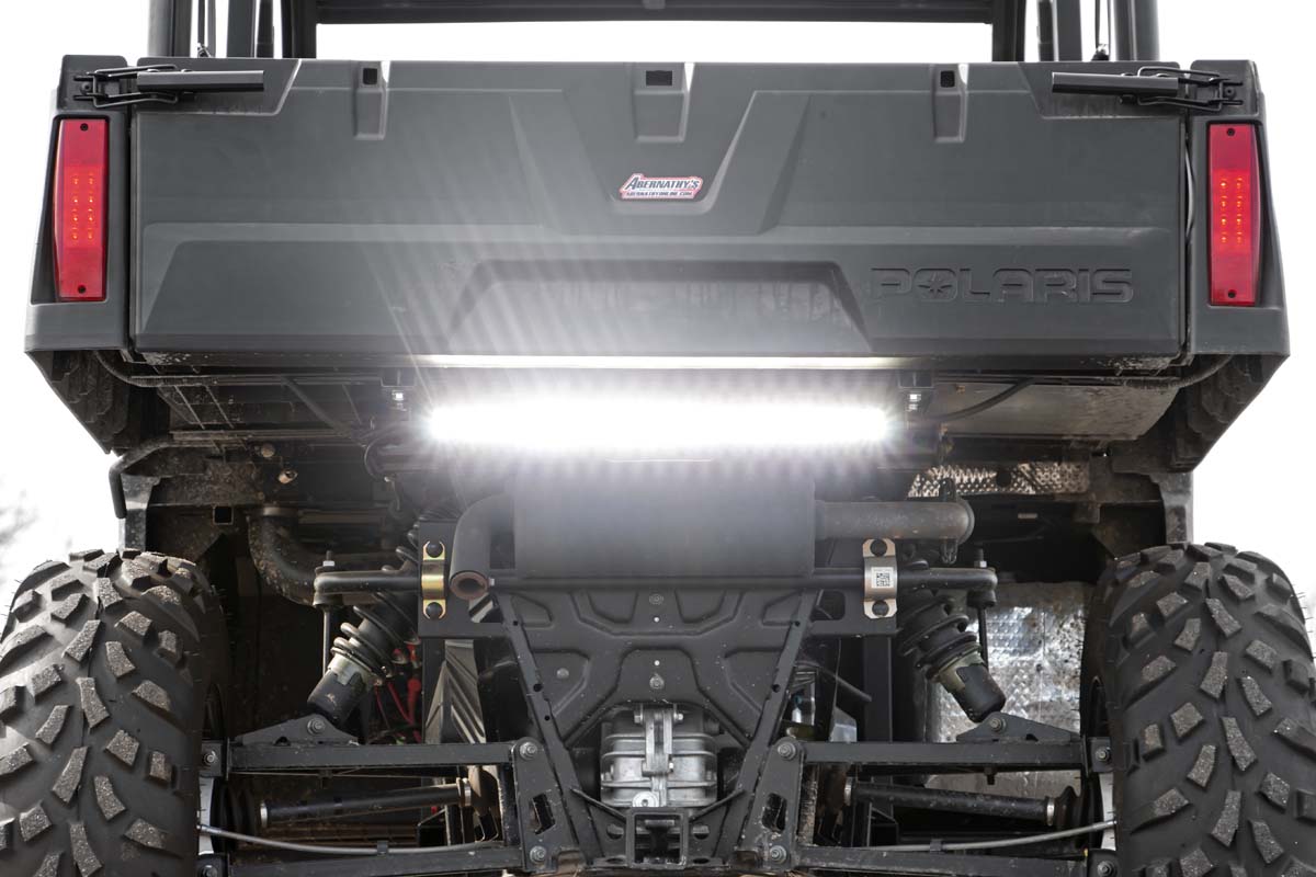 LED Light | Under Bed Mount | 20" Black Single Row | Midsize | Polaris Ranger 500/570/800