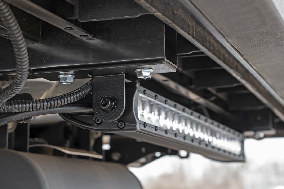 LED Light | Under Bed Mount | 20" Black Single Row | Midsize | Polaris Ranger 500/570/800