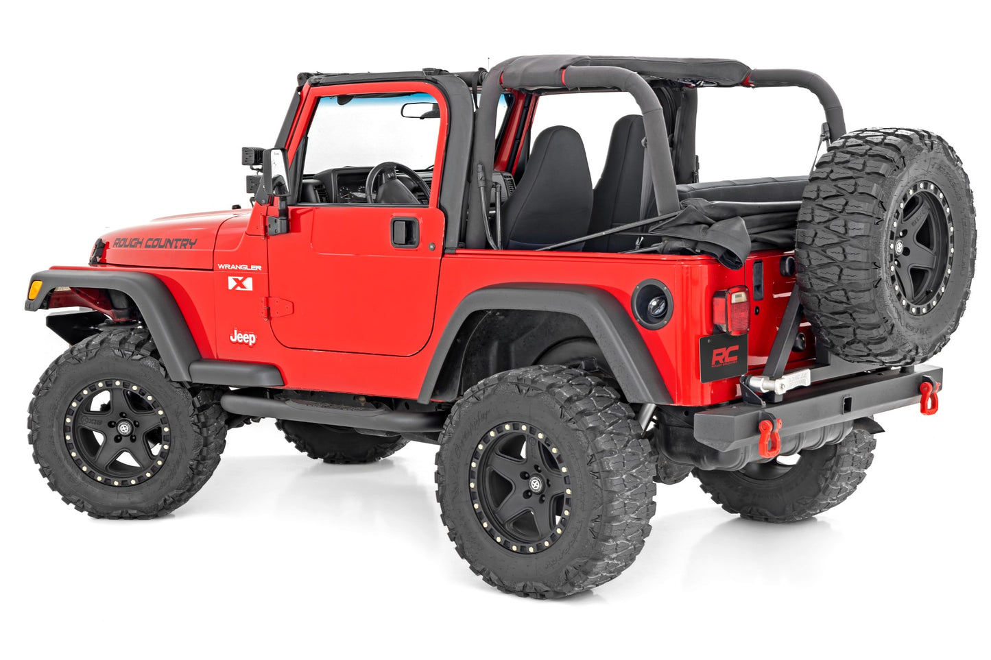 Nerf Steps | 3-Inch Tube | Jeep Wrangler TJ (97-06)/Wrangler YJ (87-95)