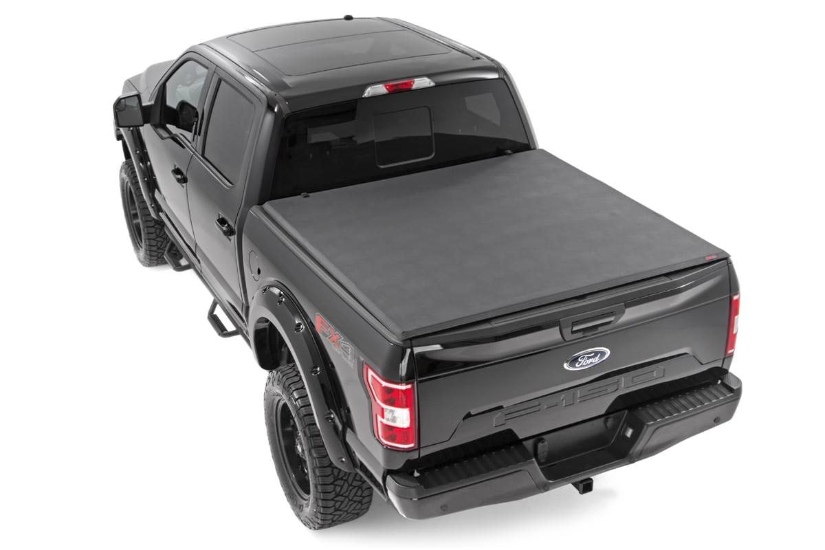 Soft Tri-Fold Bed Cover | 6'7" Bed | Ford F-150 (21-23)/F-150 Lightning (22-23)