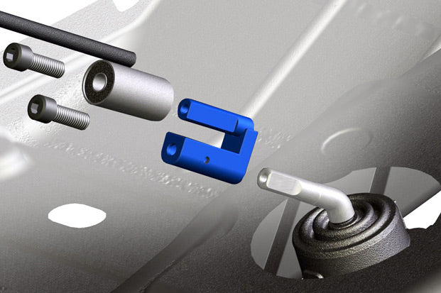Manual Trans Shifter Adapter | Jeep Wrangler JK/Wrangler Unlimited  (07-18)