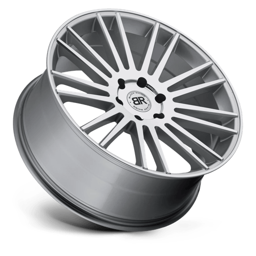 BRKRG 22X9.5 5X5.0 SLVR-MIR 30MM