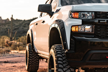 Defender Fender Flares | GJI Shadow Gray | Chevy Silverado 1500 (19-26)