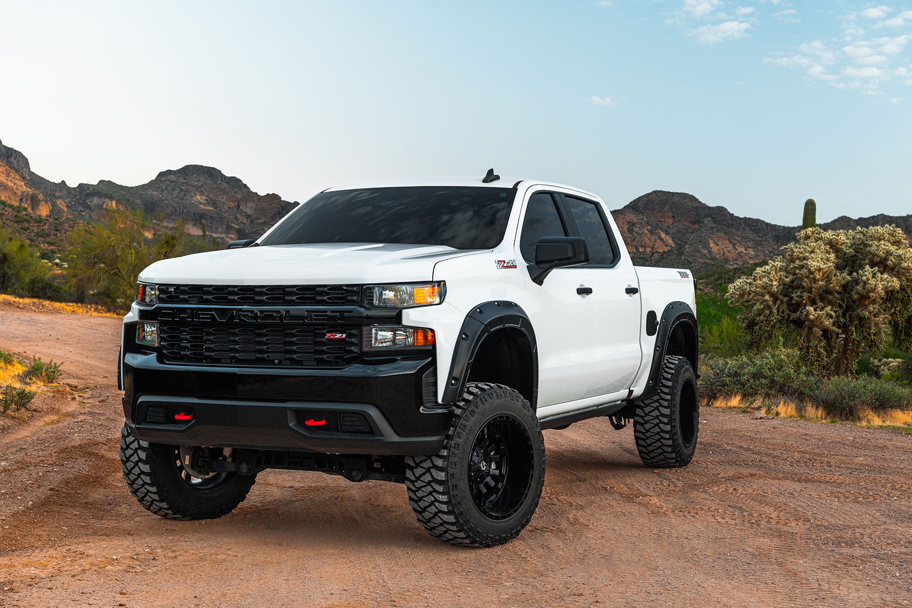 Fender Flares | Defender | G48 Redwood | Chevy Silverado 1500 2WD/4WD (19-26)