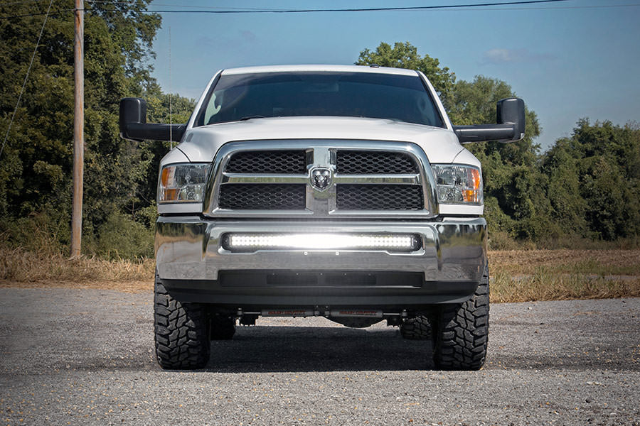 LED Light Kit | Bumper Mount | 40" Chrome Dual Row | Ram 2500/3500 4WD (10-18)