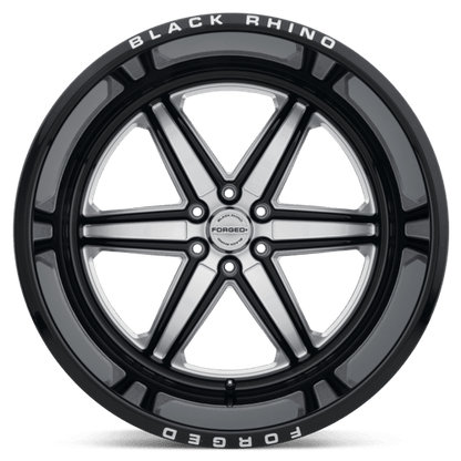 BRMDR 22X14 6X5.5 G-BLK-MILL -76MM