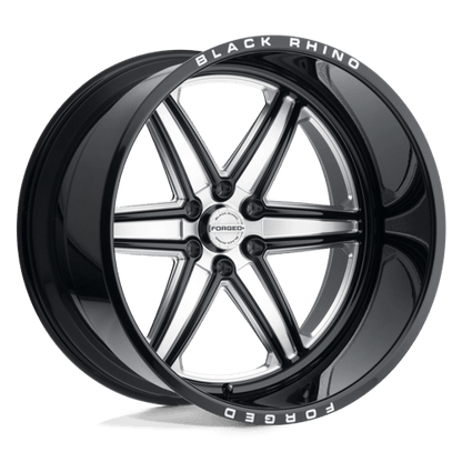 BRMDR 24X14 6X5.5 G-BLK-MILL -76MM