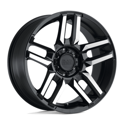 BRMSA 17X8.5 5X5.0 M-BLK-MCH 0MM