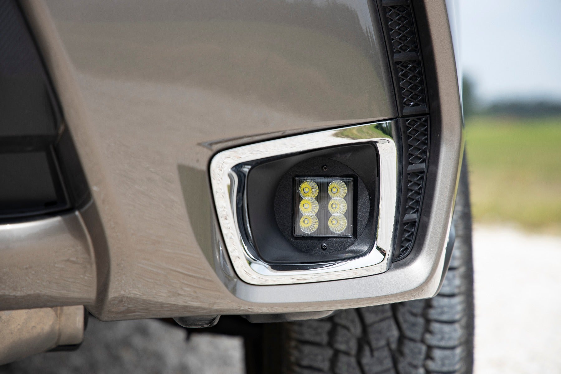 LED Light Kit | Fog Mount | 2" Black Pair | Flood | Subaru Forester (14-18)